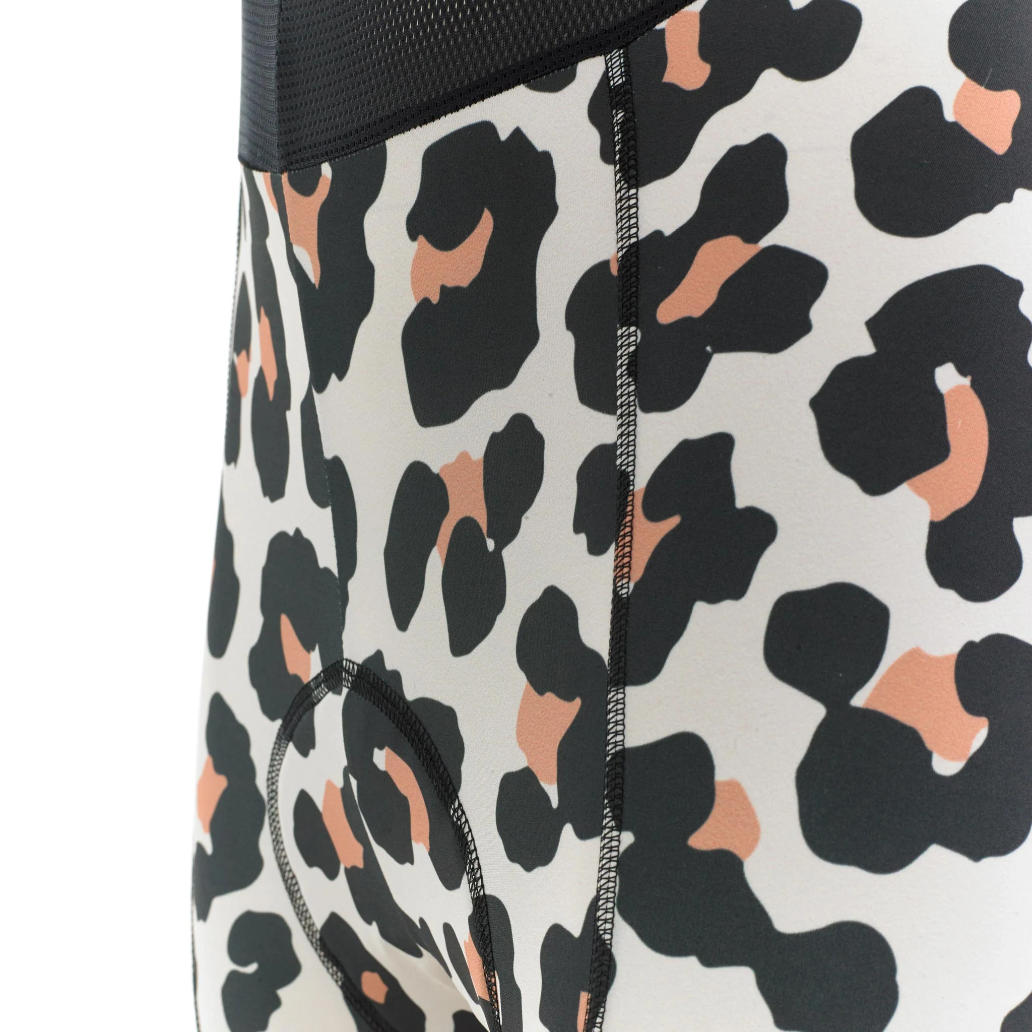 Animal Print Womens Bib Shorts - Image 4
