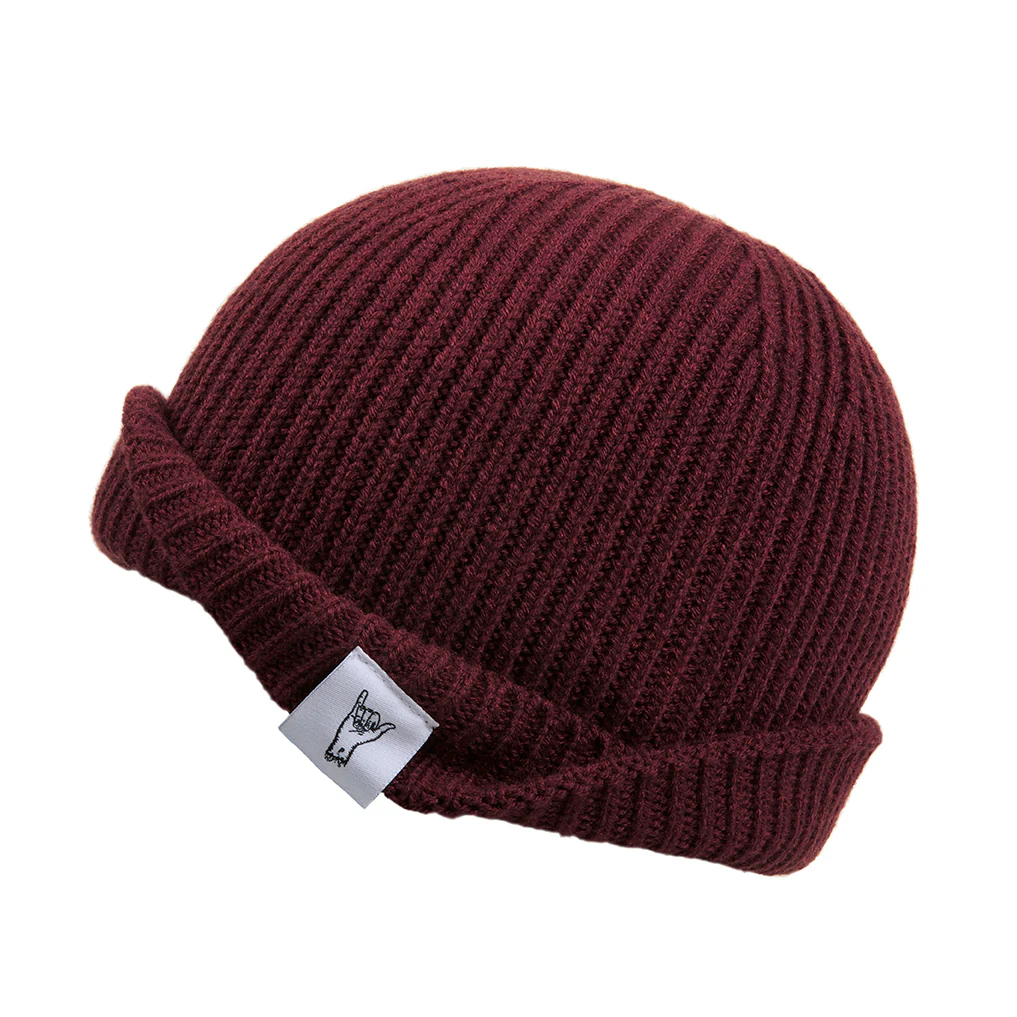 Burgundy Trawler Beanie - Image 2