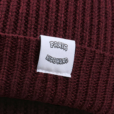 Burgundy Trawler Beanie - Image 3