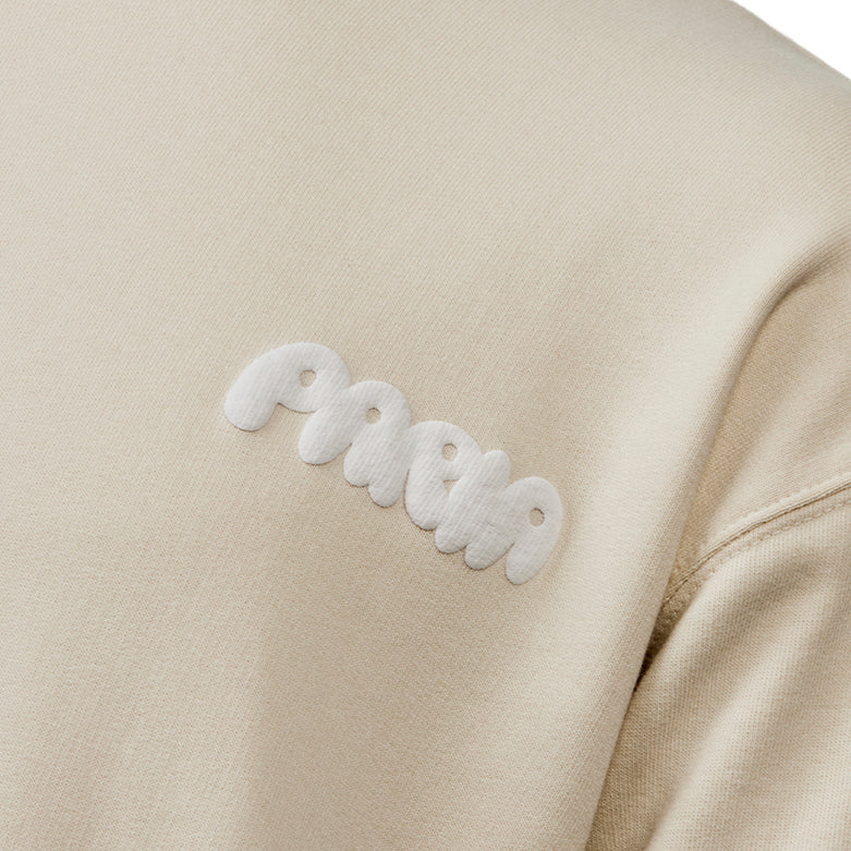 Cloud Print Cycling Sweatshirt Oat - Image 3