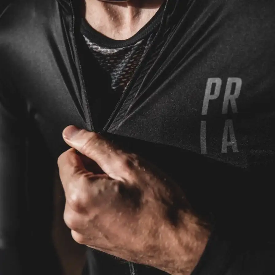 Black PRIA Race Fit SS Jersey - Image 4