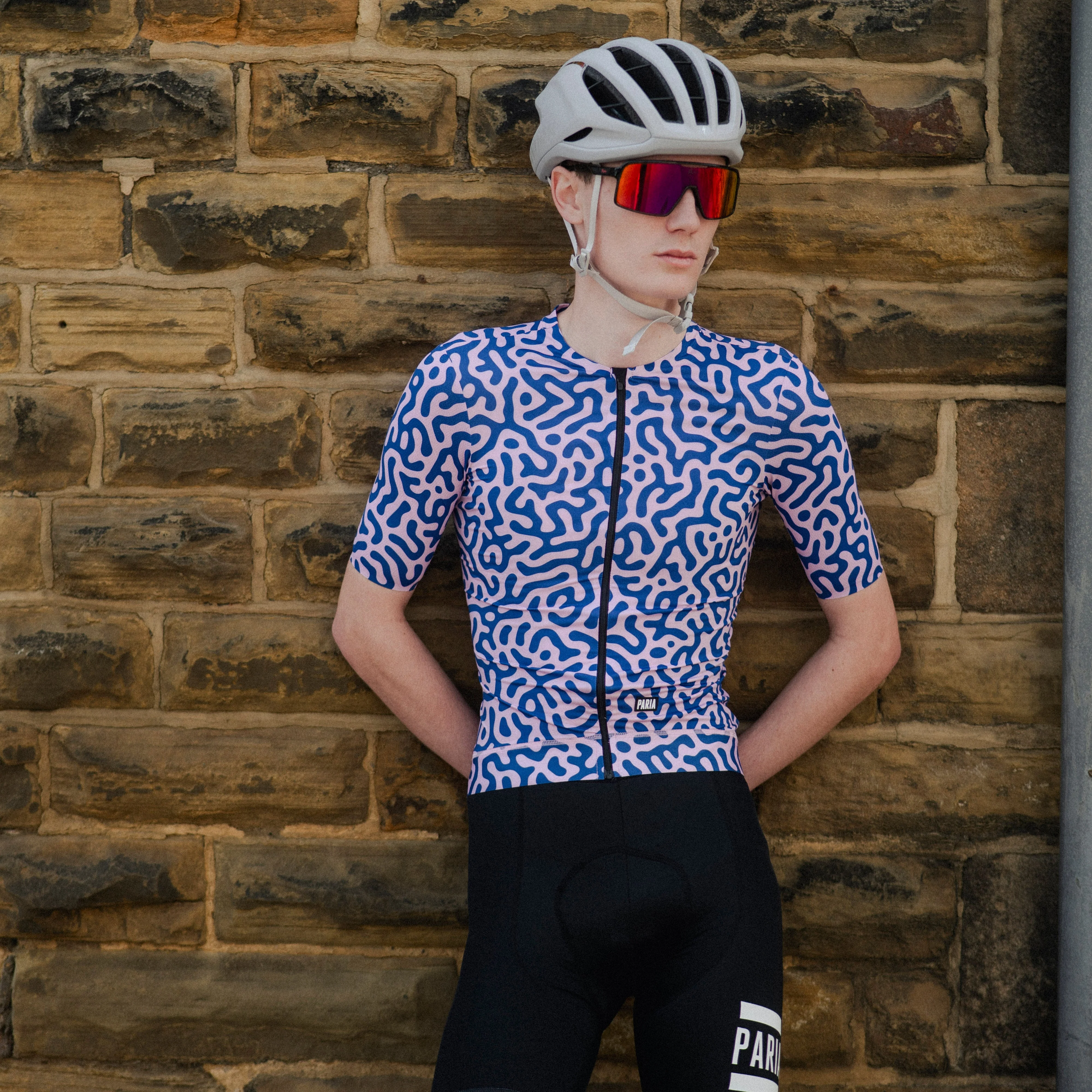 Kinetic Purple Short Sleeve Cycling Jersey - Image 3