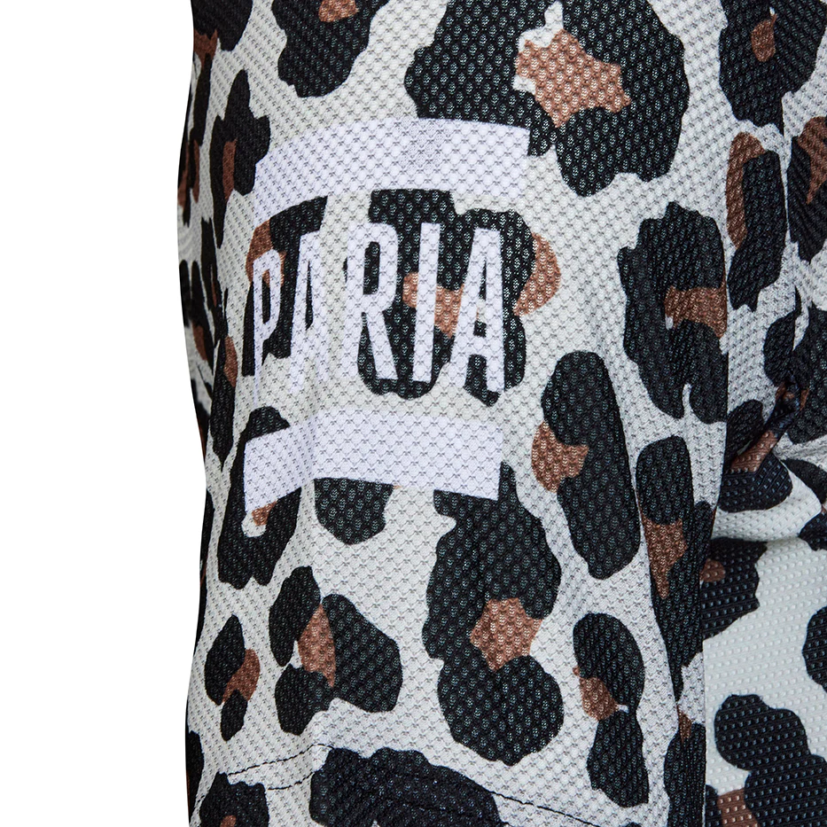 Leopard Print Short Sleeve Gravel T-shirt - Image 4