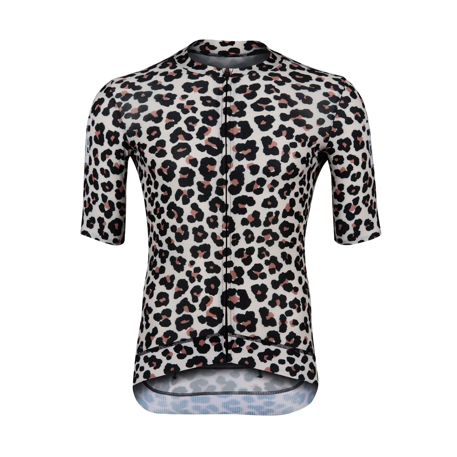 Leopard Print Men's Short Sleeve Jersey