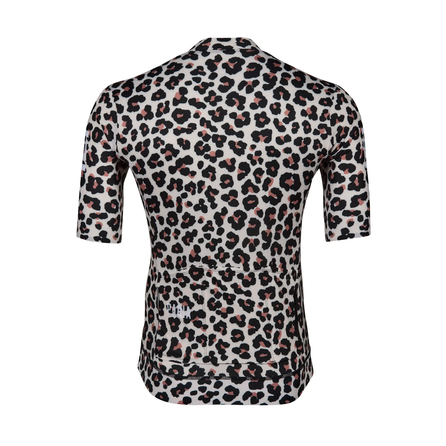 Leopard Print Men's Short Sleeve Jersey - Image 2