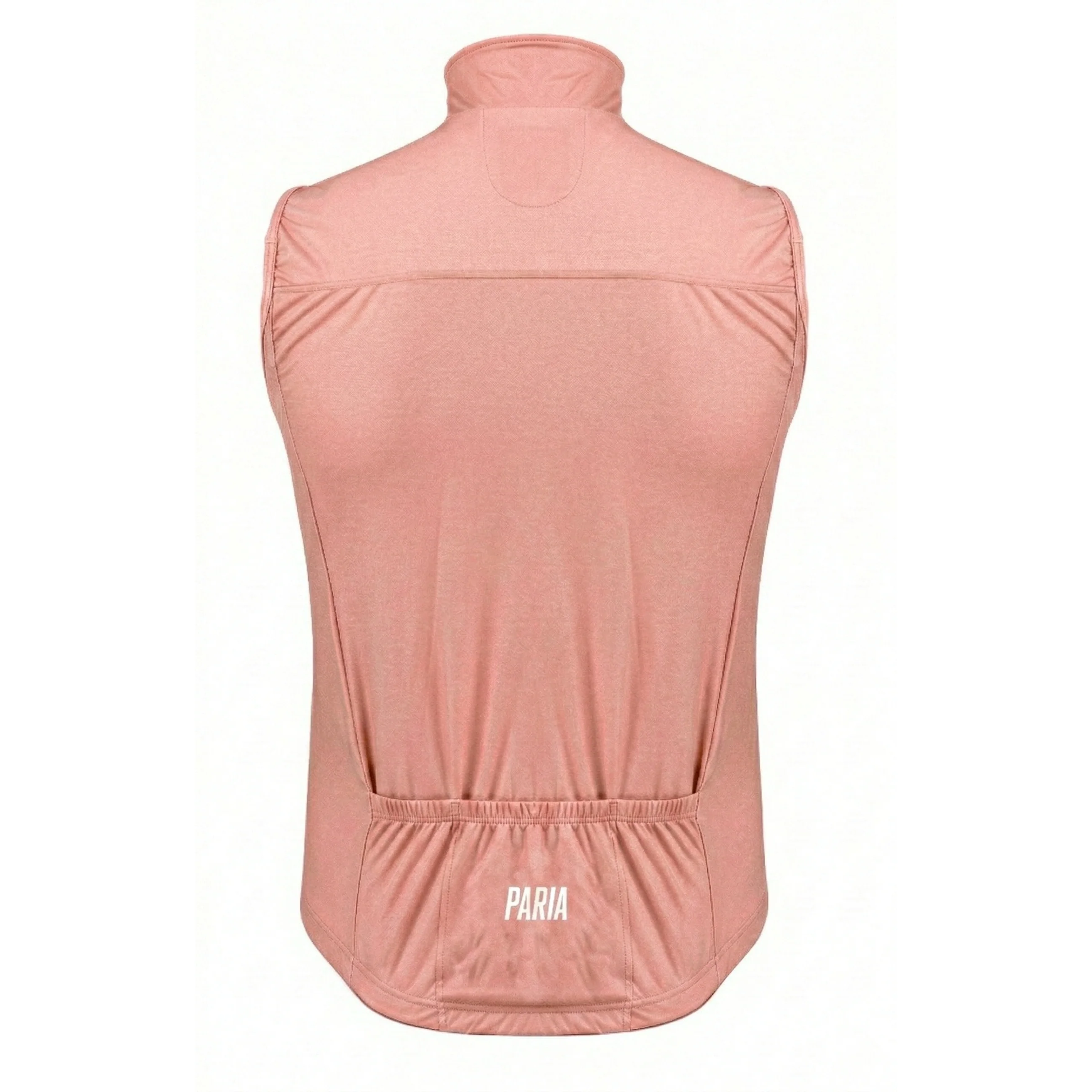 Men's Light Pink Cycling Gilet - Image 2