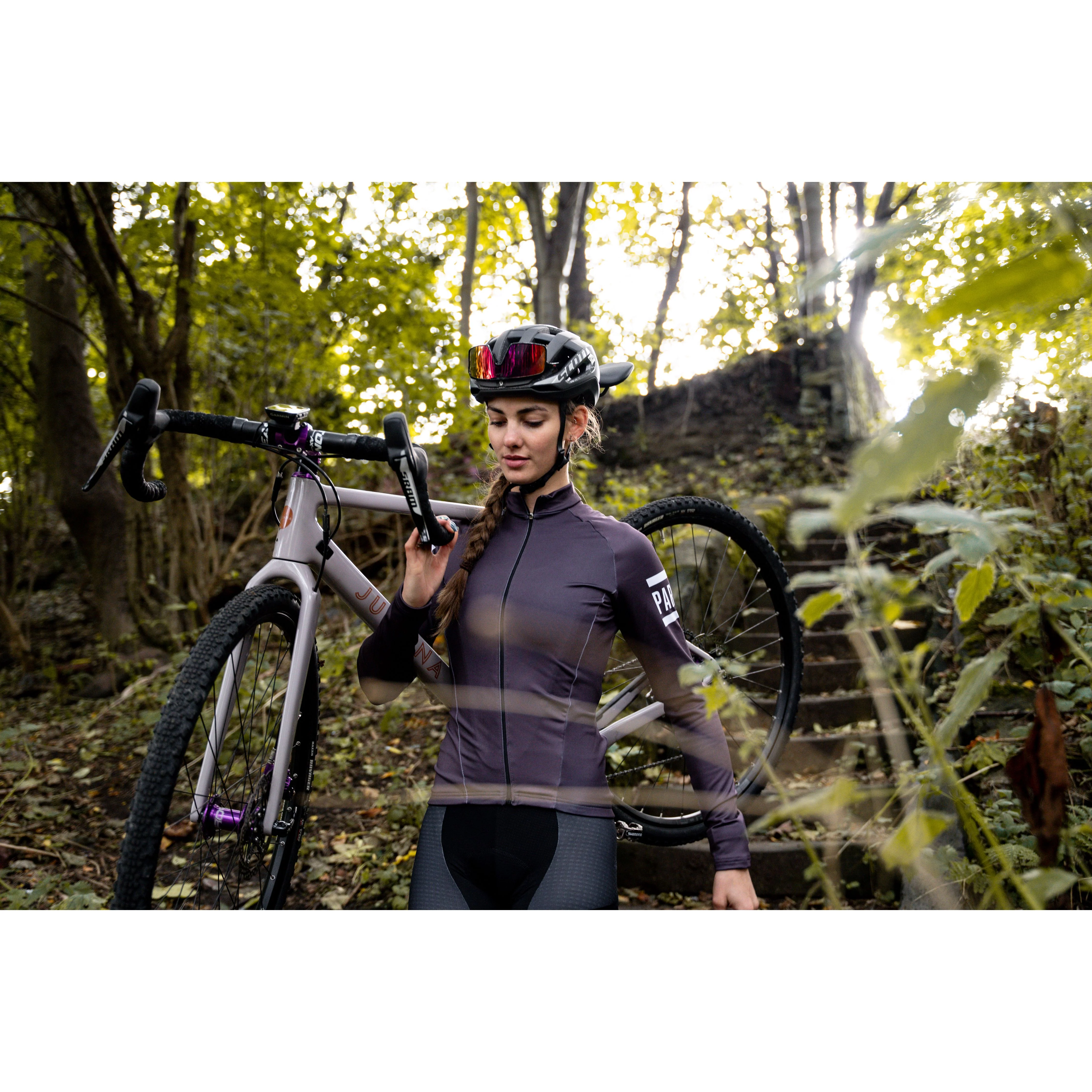 Wine Women's ls Winter Jersey | hoban - Image 9
