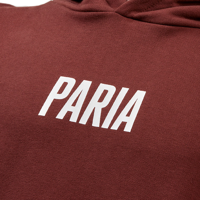 PARIA Block hoodie - Rust - Image 3