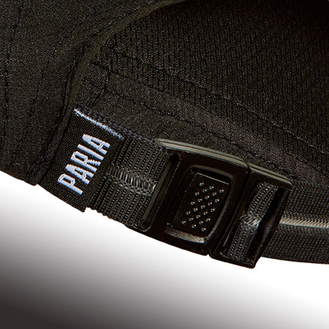 PARIA Black Camper Cap 5 panel - Image 4