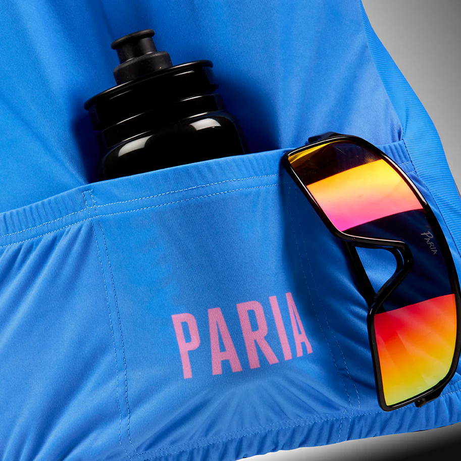 Women’s Cobalt Blue Cycling Gilet - Image 3